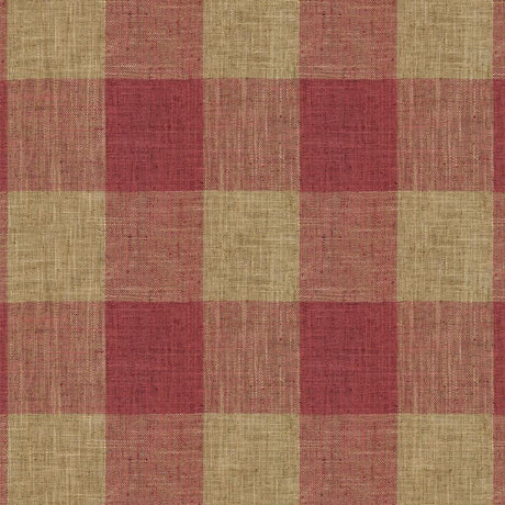 Kasmir Buffalo Red Pepper Fabric