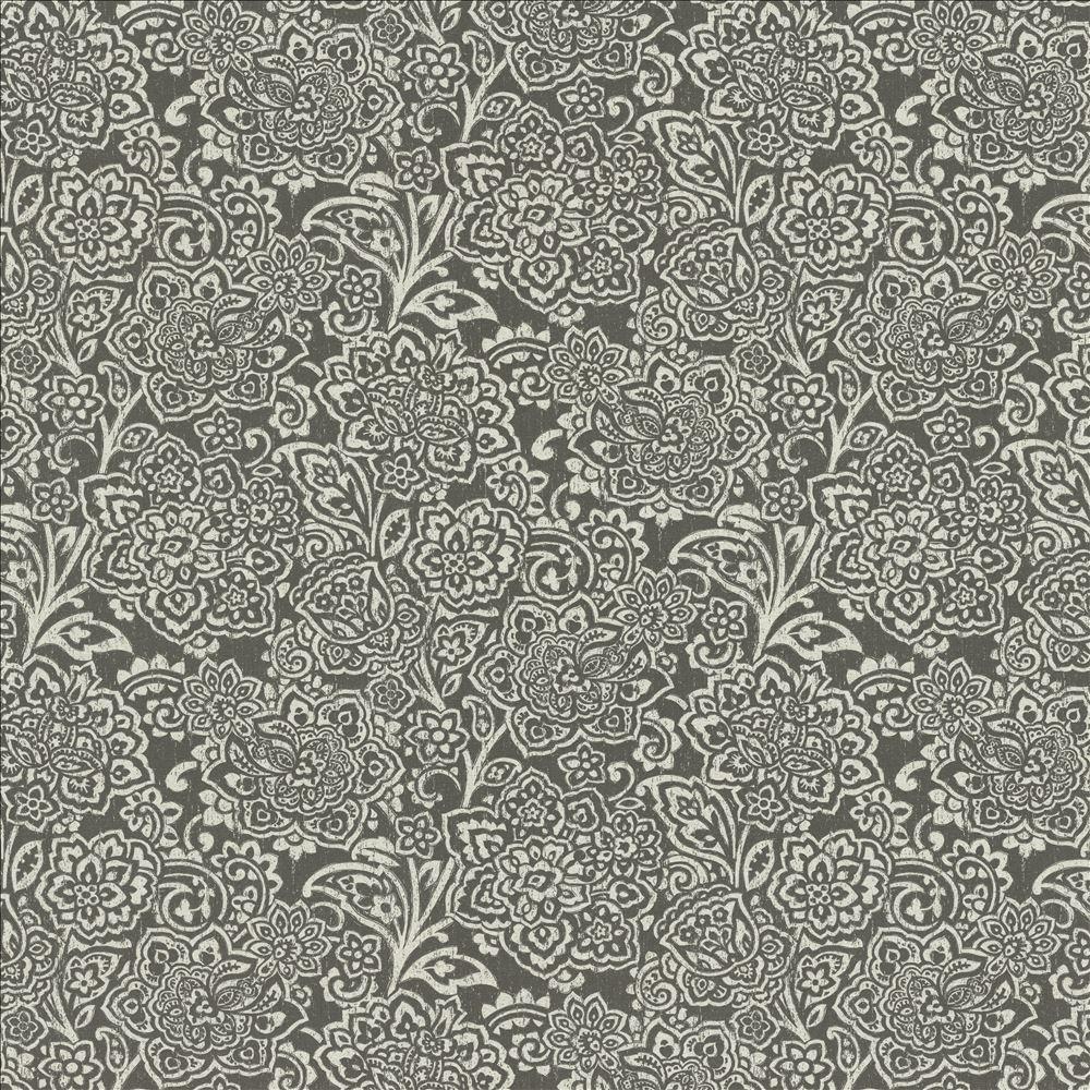 Kasmir Castle Garden Anthracite Fabric