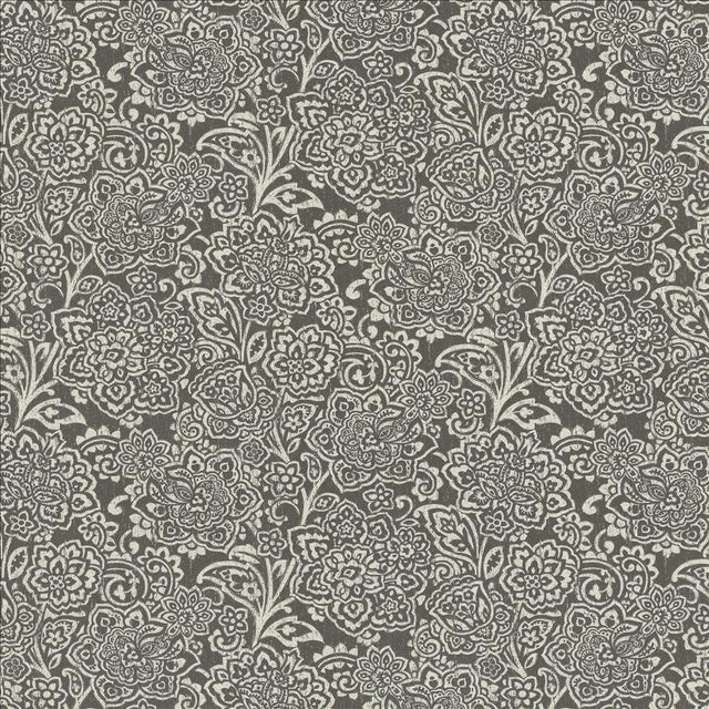 Kasmir Castle Garden Anthracite Fabric