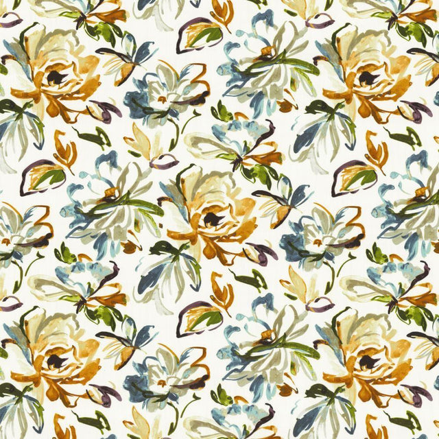 Kasmir Garden Floral Sunset Fabric