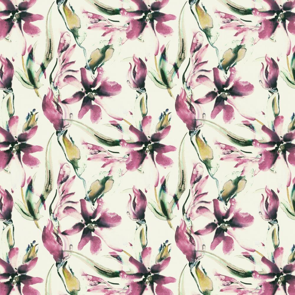 Kasmir Leolani Pink Violet Fabric
