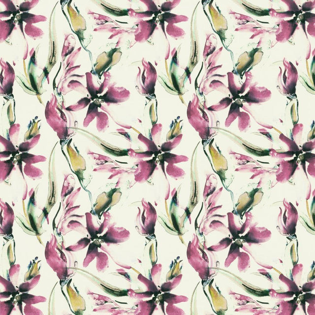 Kasmir Leolani Pink Violet Fabric