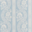 Schumacher Versailles Blue Fabric