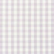 Schumacher Elton Cotton Check Lilac Fabric