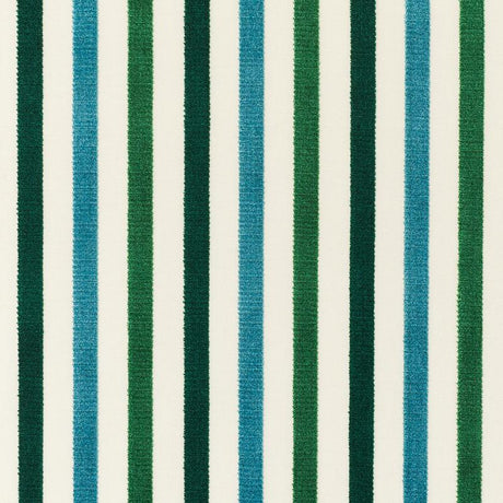 Schumacher Le Matelot Peacock Fabric