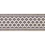 Schumacher Cherie Tape Charcoal Trim