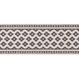 Schumacher Charcoal Cherie Tape