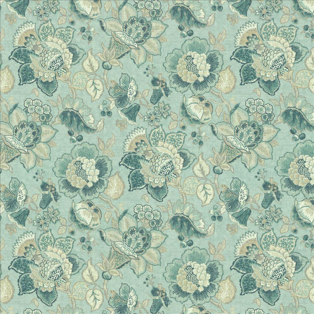 Kasmir Parisian Park Seafoam Fabric