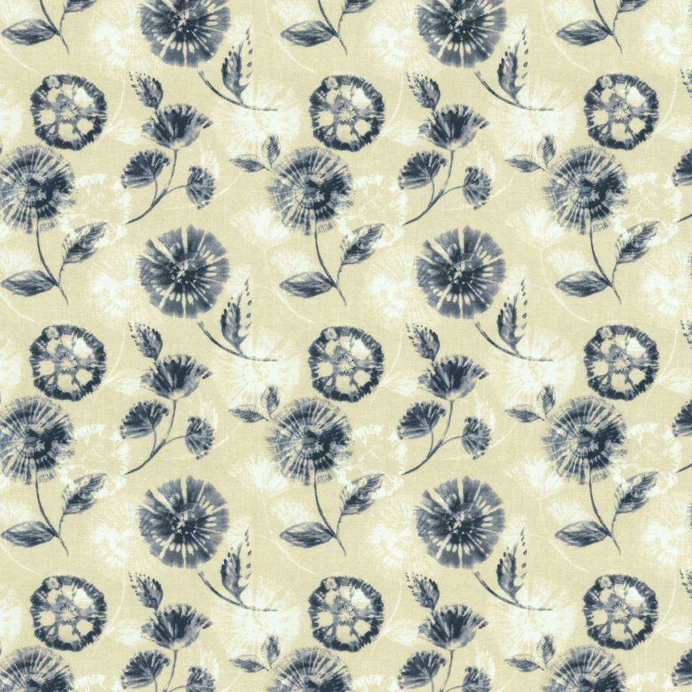 Kasmir Renew Navy Fabric