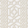 Schumacher Zanzibar Trellis Matte Sand Fabric