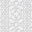 Schumacher Zanzibar Trellis Matte Cloud Fabric