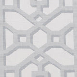 Schumacher Zanzibar Trellis Matte Cloud Fabric