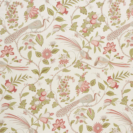 Schumacher Campagne Mineral & Rose Fabric