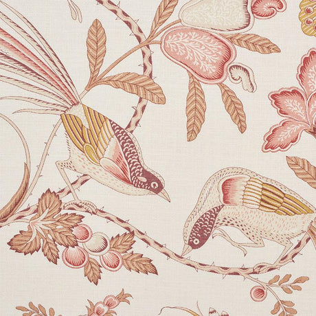 Schumacher Campagne Rose & Ochre Fabric
