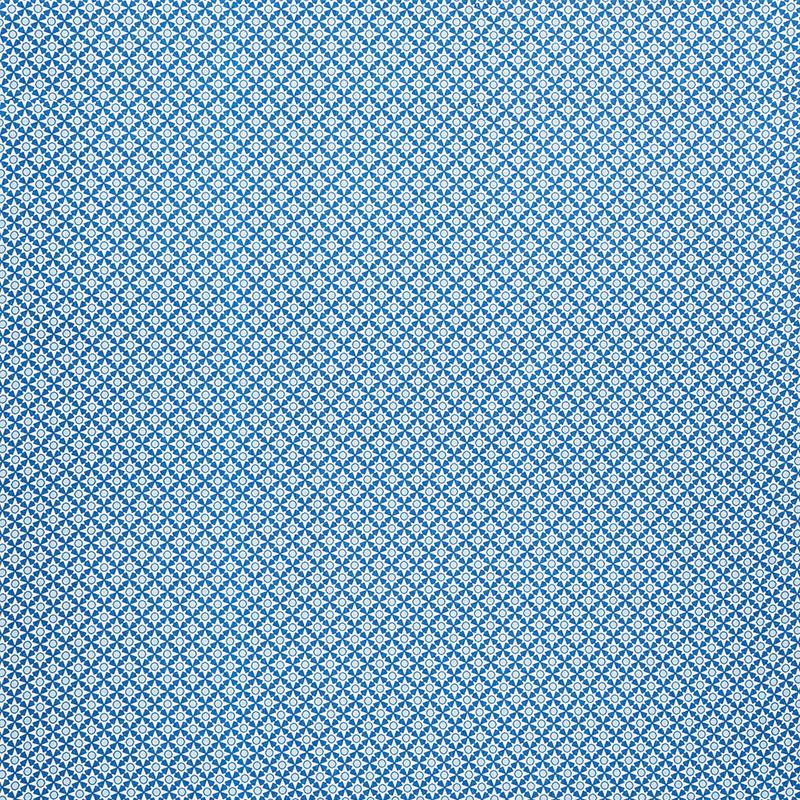 Schumacher Serendipity Blue Fabric