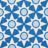 Schumacher Serendipity Blue Fabric