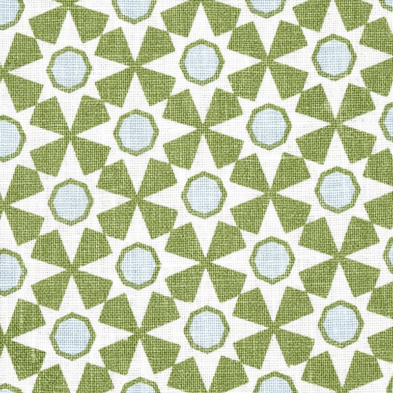 Schumacher Serendipity Green Fabric