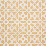 Schumacher Cordoba Embroidery Ochre Fabric