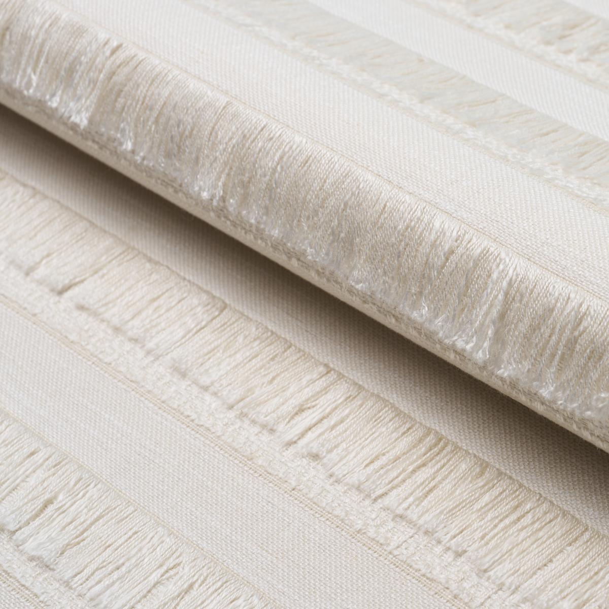 Schumacher Acadia Ivory Fabric