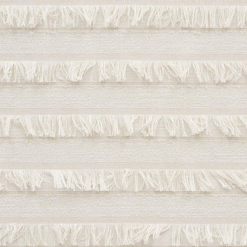 Schumacher Acadia Ivory Fabric