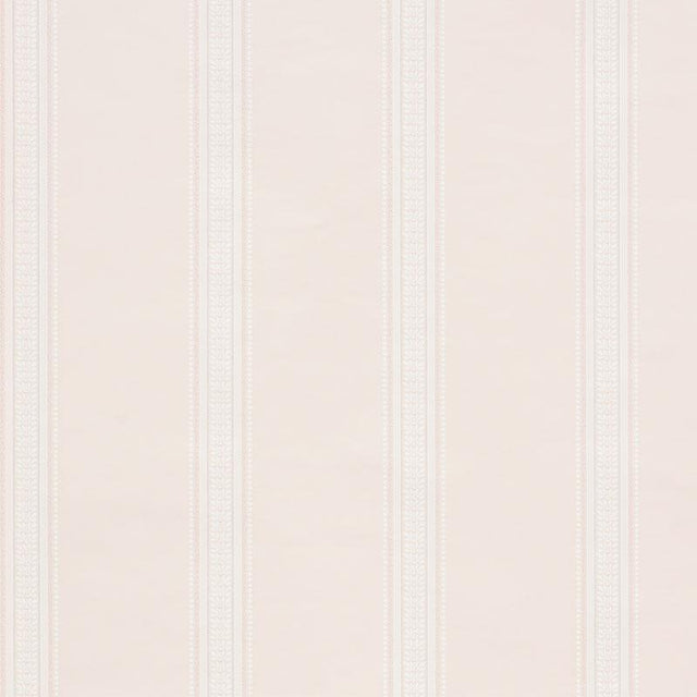 Schumacher Lorraine Stripe Blush Wallpaper