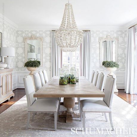 Schumacher Garden Of Persia Quartz Wallpaper