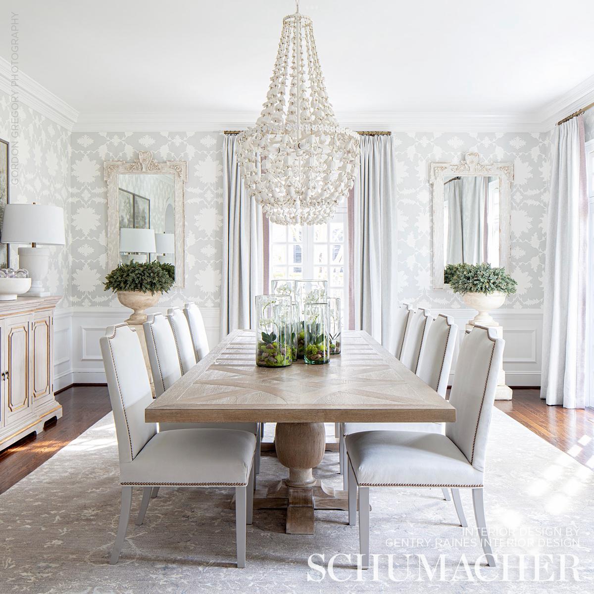 Schumacher Garden Of Persia Quartz Wallpaper