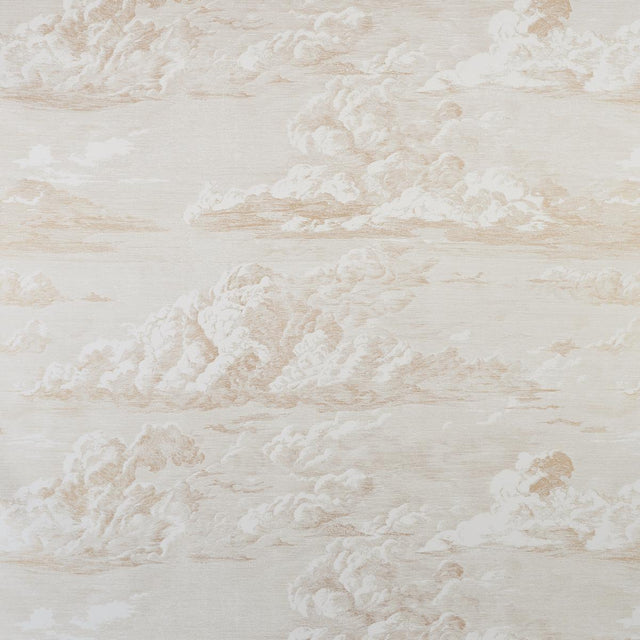 Schumacher Cloud Toile Gold Wallpaper