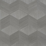 Schumacher Chevron Inlay Birch Wallpaper