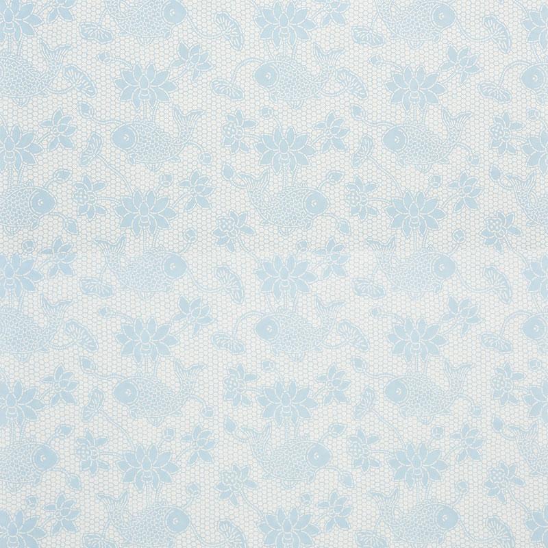 Schumacher Lotus Batik Sky Wallpaper