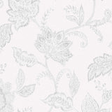 Borastapeter Indigo Bloom Grey Wallpaper