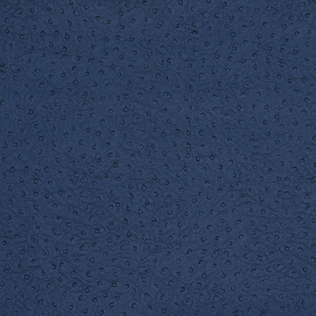 Phillip Jeffries Vinyl Ostrich Bleu Nuit Wallpaper