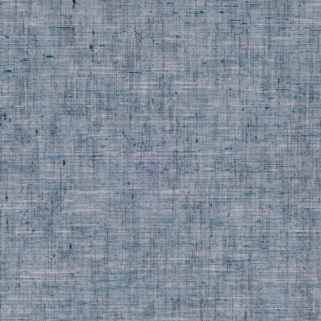Phillip Jeffries Vinyl Seaside Linen Marina Blue Wallpaper
