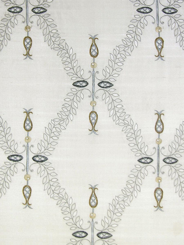 Scalamandre White Hall Frost Fabric
