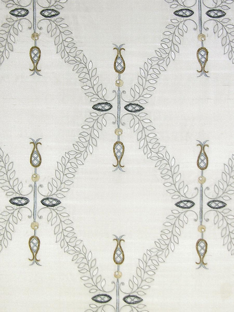Old World Weavers White Hall Frost Fabric