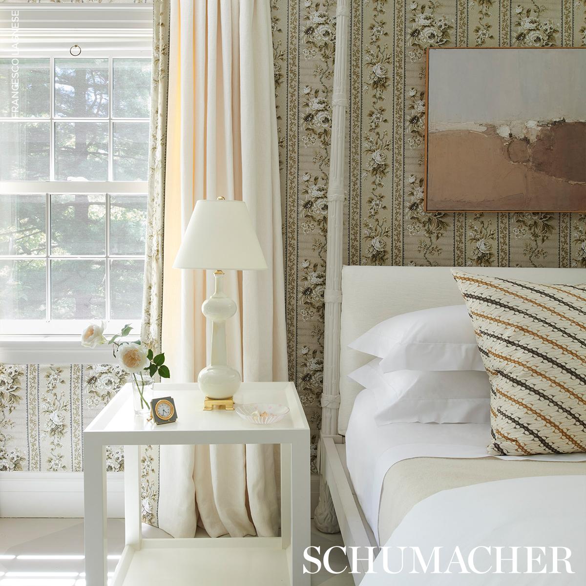 Schumacher Finn Heavyweight Linen Ivory Fabric