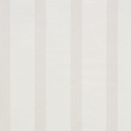 Schumacher Lorraine Stripe Linen Wallpaper