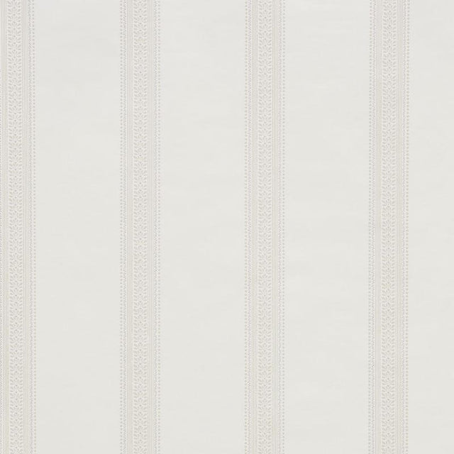 Schumacher Lorraine Stripe Linen Wallpaper