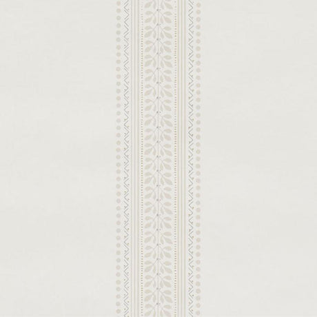 Schumacher Lorraine Stripe Linen Wallpaper