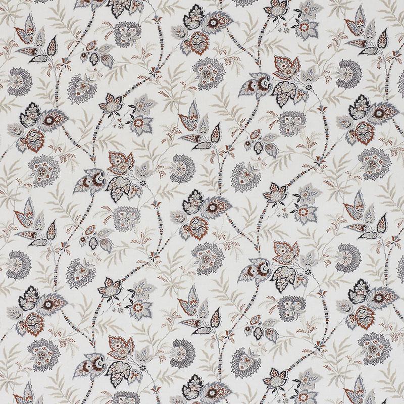 Schumacher Emperor'S Vine Neutral Fabric