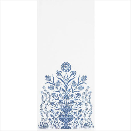 Schumacher Iznik Sheer Blue Fabric