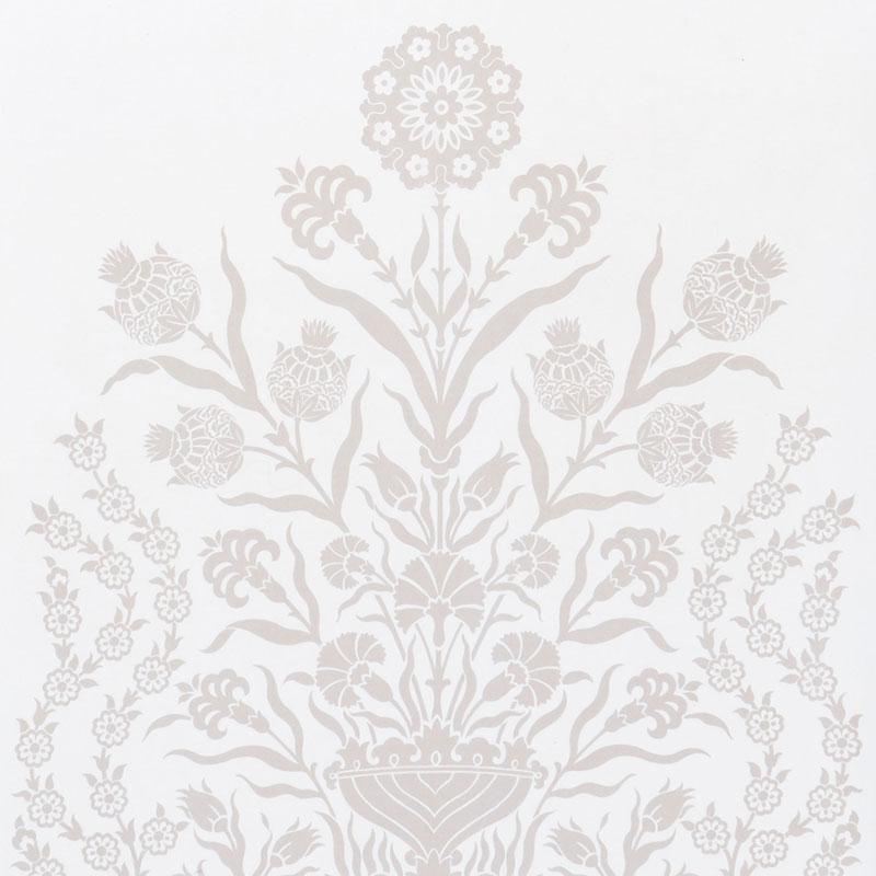 Schumacher Iznik Sheer Natural Fabric