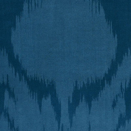 Schumacher Agra Velvet Peacock Fabric