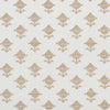 Schumacher Rubia Embroidery Ivory Fabric