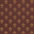 Schumacher Rubia Embroidery Umber Fabric