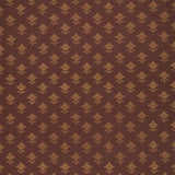 Schumacher Rubia Embroidery Umber Fabric