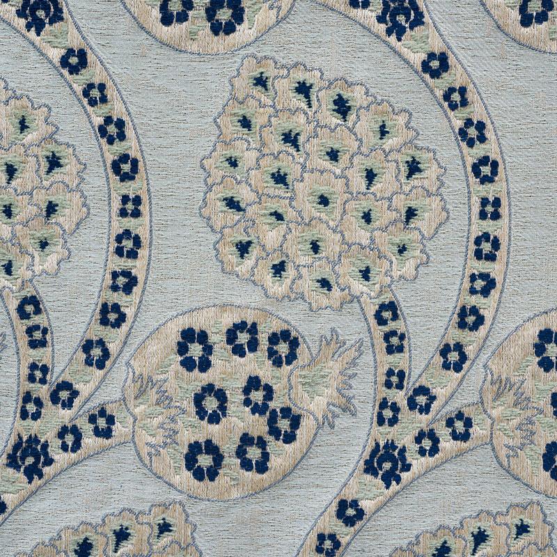 Schumacher Persephone Celestial Fabric