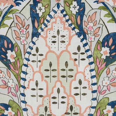 Schumacher Layla Paisley Multi Fabric