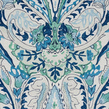Schumacher Layla Paisley Blue & Green Fabric