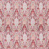 Schumacher Layla Paisley Plum & Pink Fabric
